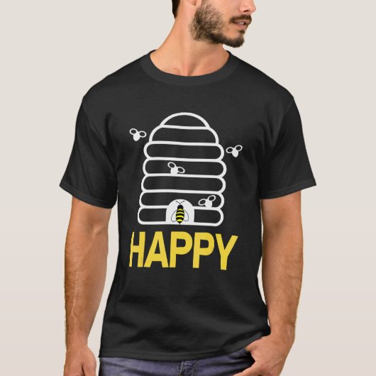 HAPPY Geweldige Design Cadeau T-shirt (Voorkant)