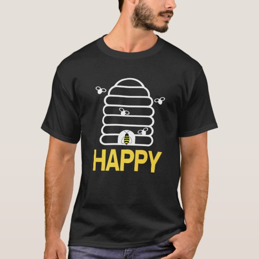 HAPPY Geweldige Design Cadeau T-shirt (Voorkant)