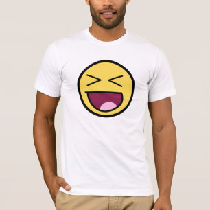 Happy Geweldige Face Bella Canvas T-Shirt