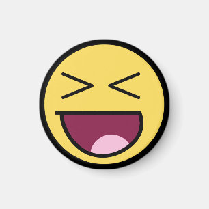 Happy Geweldige Face Magnet
