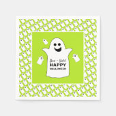 Happy Ghost, Green Halloween Party Servet (Voorkant)