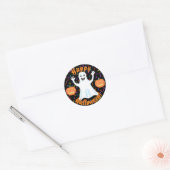 Happy Ghost Halloween Stickers (Envelop)