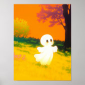 Happy Ghost Poster (Voorkant)
