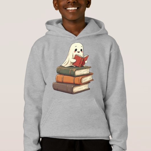 Happy Ghost Reader - Funny Bookworm (Voorkant)