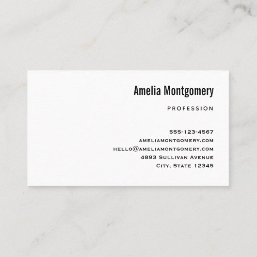 Happy Ghost Retro Hippie Vibe Visitekaartje (Achterkant)