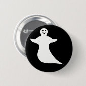 Happy Ghost Ronde Button 5,7 Cm (Voorkant /achterkant)