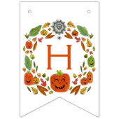 Happy Ghosts Boothday Birthday Vlaggetjes (Tweede vlag)