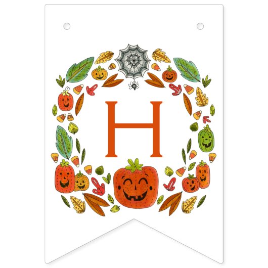 Happy Ghosts Boothday met Photo Birthday Vlaggetjes (Tweede vlag)