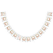 Happy Ghosts Boothday Pink Birthday Vlaggetjes (Alle)