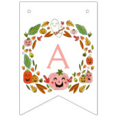 Happy Ghosts Boothday Pink Birthday Vlaggetjes (Derde vlag)