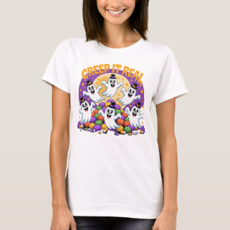 Happy Ghosts – een leuk Halloween T-shirt