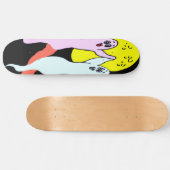 Happy Ghosts Skateboard (Horizontaal)