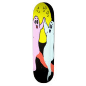 Happy Ghosts Skateboard (Verticaal)
