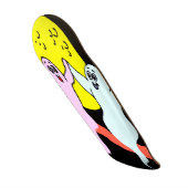 Happy Ghosts Skateboard (Voorkant)