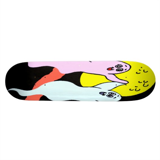 Happy Ghosts Skateboard (Horizontaal)