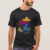 Happy Gifts Funny Cinco De Mayo Fiesta Viva Mexico T-shirt (Voorkant)