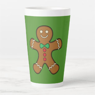 Happy Gingerbrood Man Latte Mok