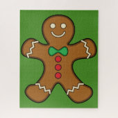 Happy Gingerbrood Man Legpuzzel (Verticaal)