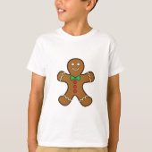 Happy Gingerbrood Man T-shirt (Voorkant)