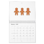 Happy gingerbrood mannen kalender (Feb 2027)