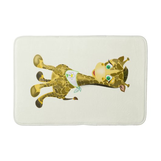 Happy Giraffe Bath Mat (Voorkant)