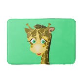Happy Giraffe Funny Bath Mat (Voorkant)
