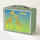 Happy Giraffe Herd lunchbox (Voorkant)