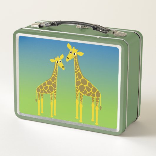 Happy Giraffe Herd lunchbox (Achterkant)