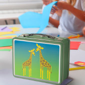 Happy Giraffe Herd lunchbox