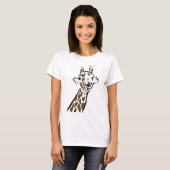 Happy giraffe t-shirt (Voorkant volledig)