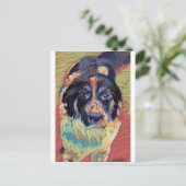 Happy Girl Briefkaart (Staand voorkant)