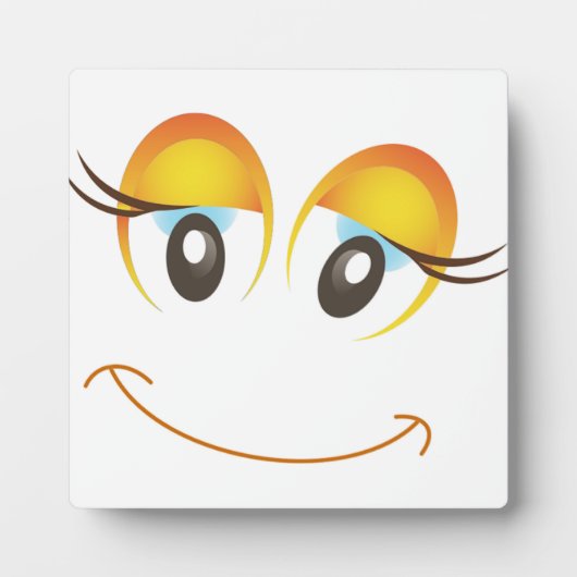 HAPPY GIRL FACE FOTOPLAAT (Voorkant)