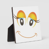 HAPPY GIRL FACE FOTOPLAAT (Voorkant)