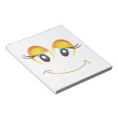 HAPPY GIRL FACE NOTITIEBLOK (Schuin)