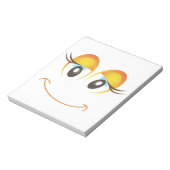 HAPPY GIRL FACE NOTITIEBLOK (Linkerzijde)