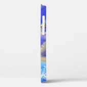 Happy Girl met vogels Case-Mate iPhone Case (Achterkant / Links)