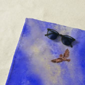 Happy Girl met vogels - Joy Strandlaken (In situ)