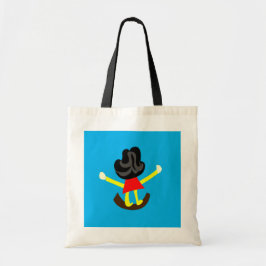 Happy Girl op Swing Tote Bag