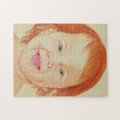 Happy Girl Puzzle Legpuzzel (Horizontaal)