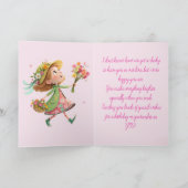 HAPPY GIRL VERJAARDAG KAART (Binnen)