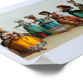 Happy Girls ~ Print Mode Bord (Hoek)