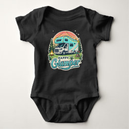 Happy Glamper Adventure Baby Bodysuit