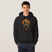 Happy Glamper Caravan Camping Glamping Gear Graphi Hoodie (Voorkant volledig)