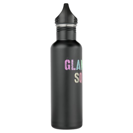 Happy Glamper Girl Glamping Squad Camping Team Gla Waterfles (Links)