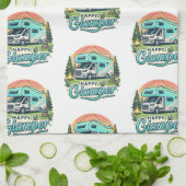 Happy Glamper Keuken Handdoek - Glamping Essential (Gevouwen)