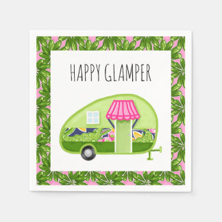 Happy Glamper Papieren servetten