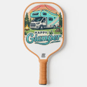 Happy Glamper Pickleball Paddle (Achterkant)