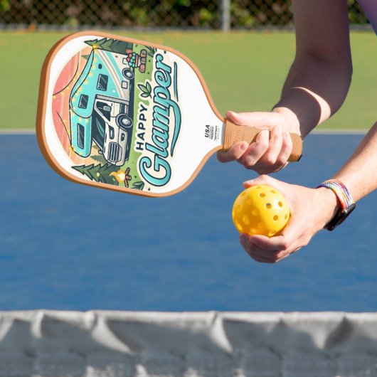 Happy Glamper Pickleball Paddle (Insitu)