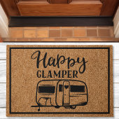 Happy Glamper Rustic Custom Camping Deurmat