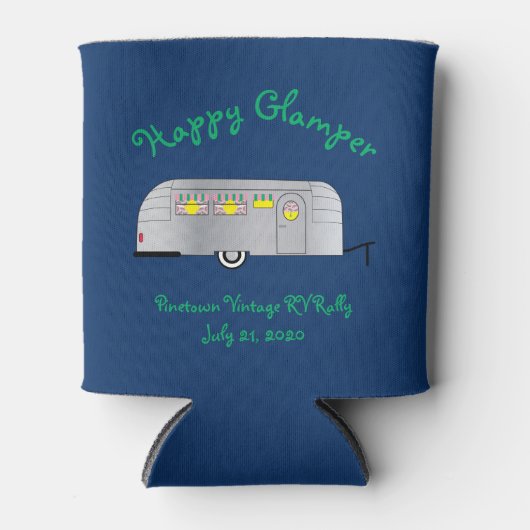 Happy Glamper Streamline-trailer Blikjeskoeler (Voorkant)